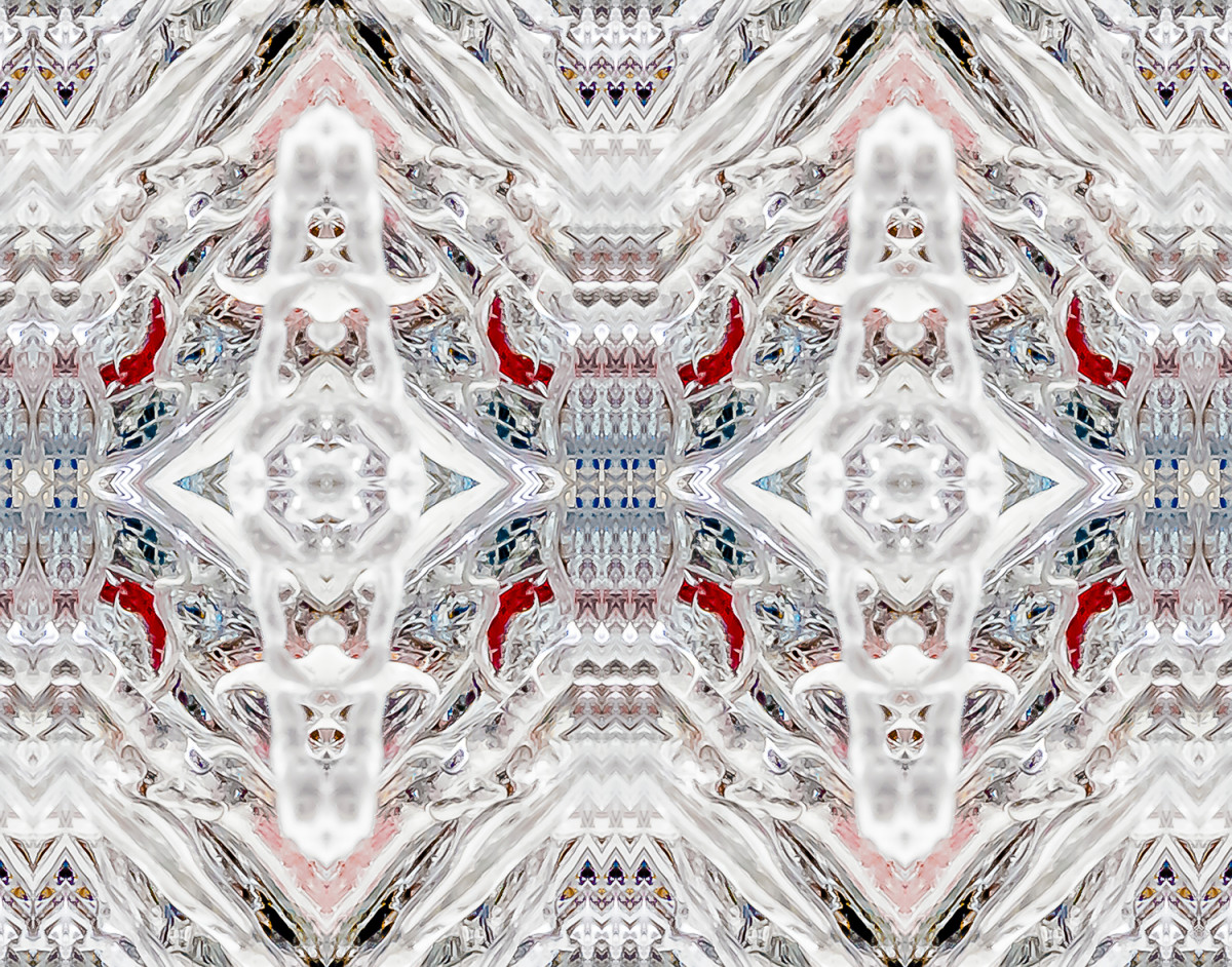 Ice Warrior 1, love note "deep" by Kate Wilson 