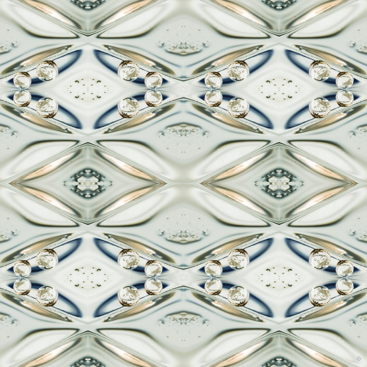 Water Pearls, love note "breathe" by Kate Wilson 