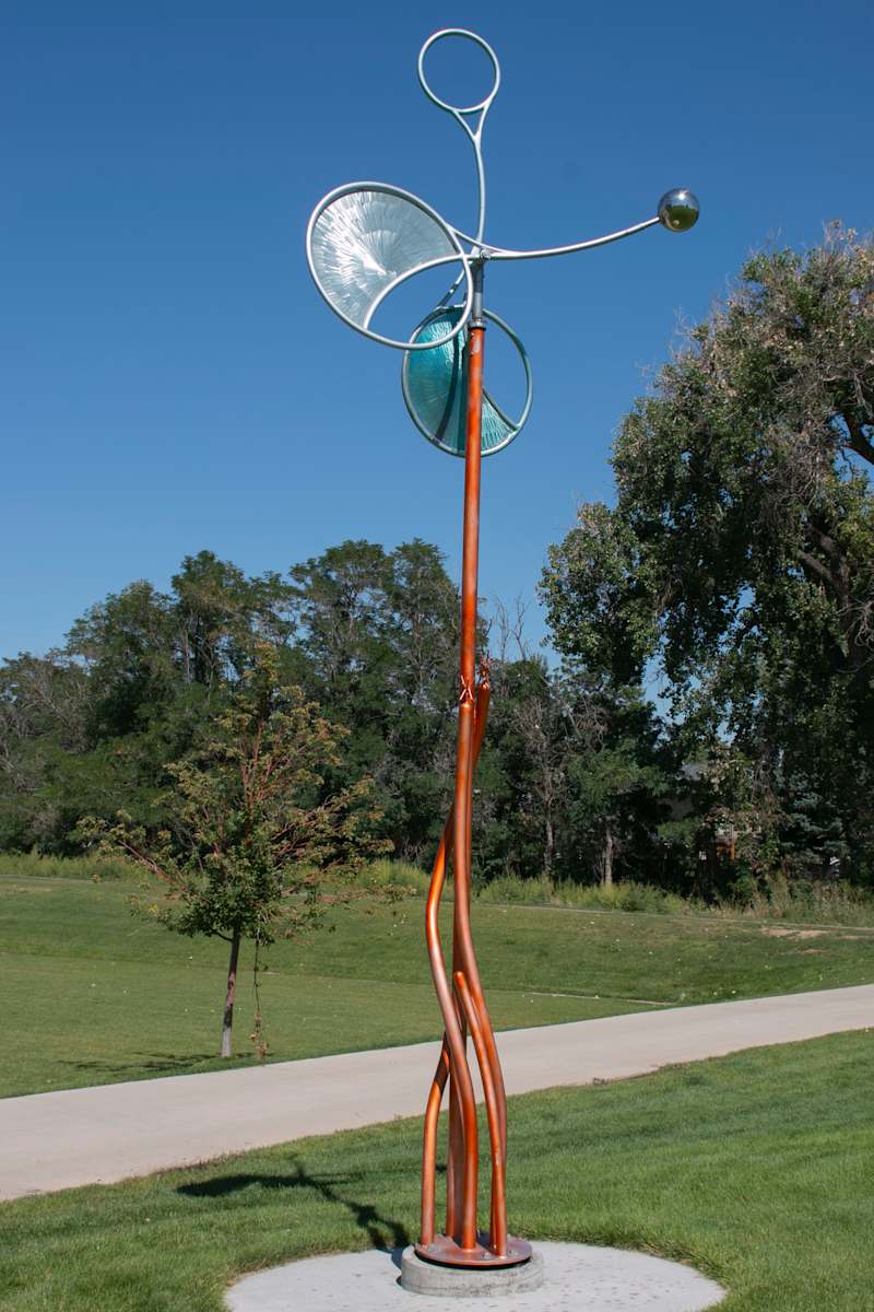 Sun Moon Stars Windvane by John King, Image 1.