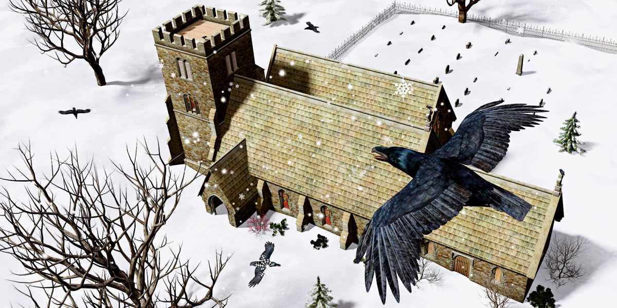 Church Ravens by Peter J Sucy Digital Arts 