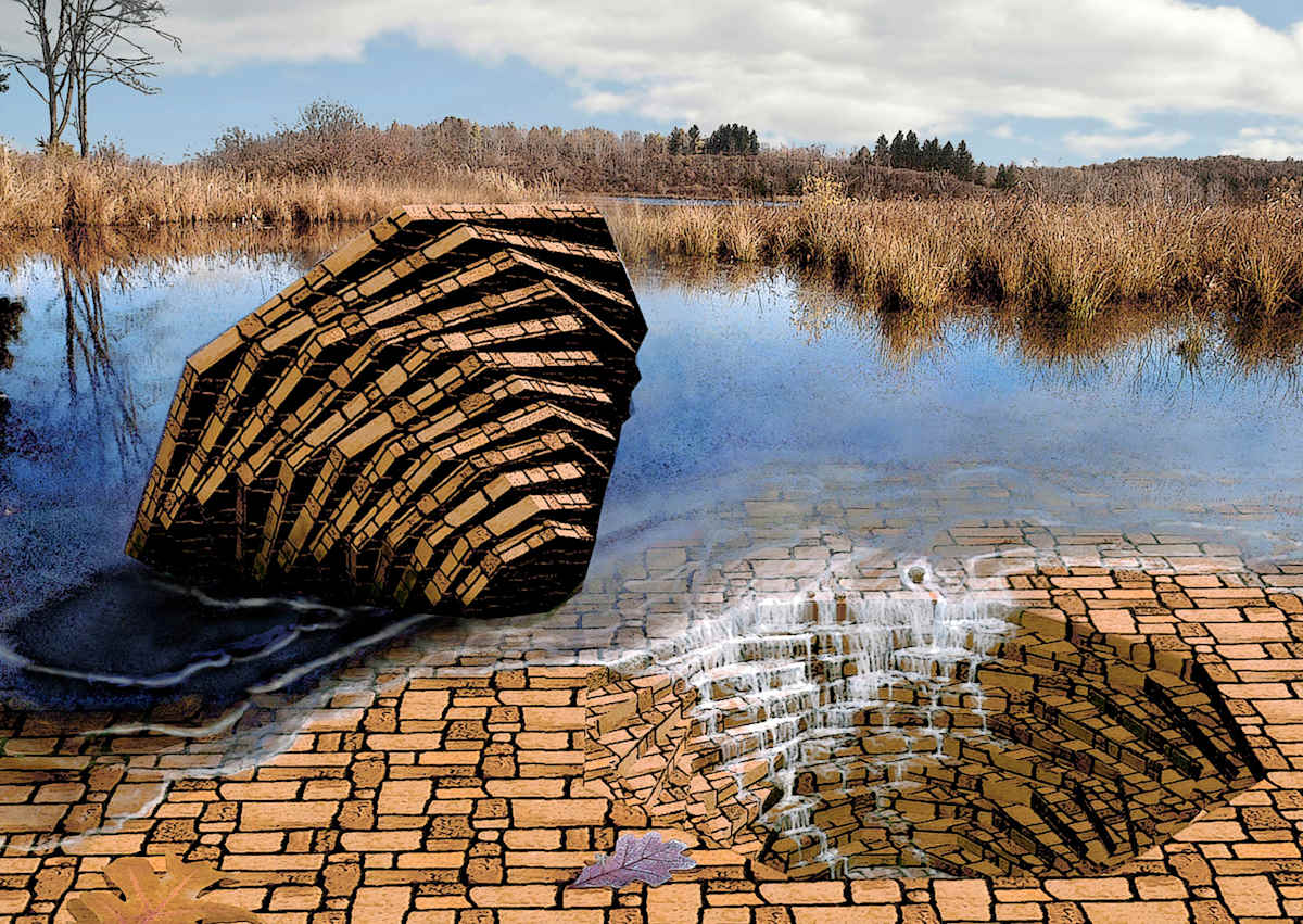 Mendon Drain by Peter J Sucy Digital Arts, Image 1.