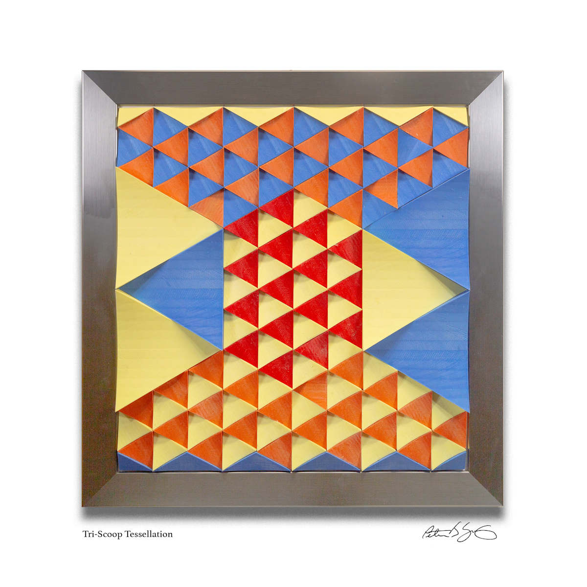 Tri-Scoop Tessellation by Peter J Sucy Digital Arts, Image 1.
