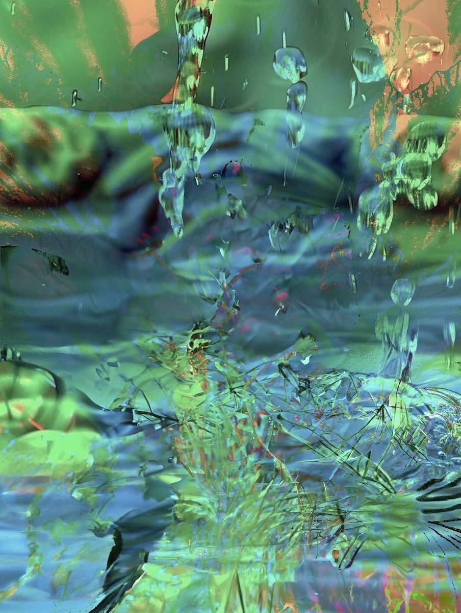 At a Fountain by Steve Avey, Image 1.