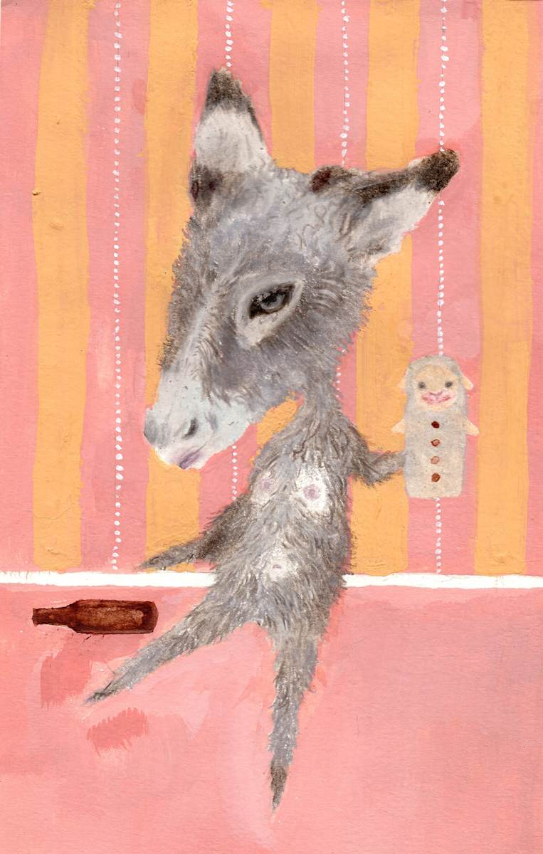 donkey sheep bottle by Ashley Ivye, Image 1.
