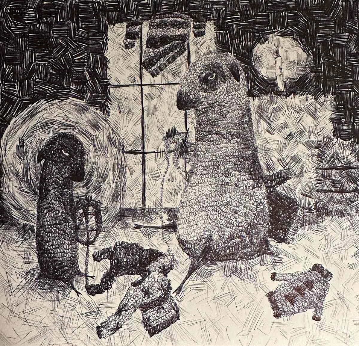 knitting sweaters by Ashley Ivye, Image 1.