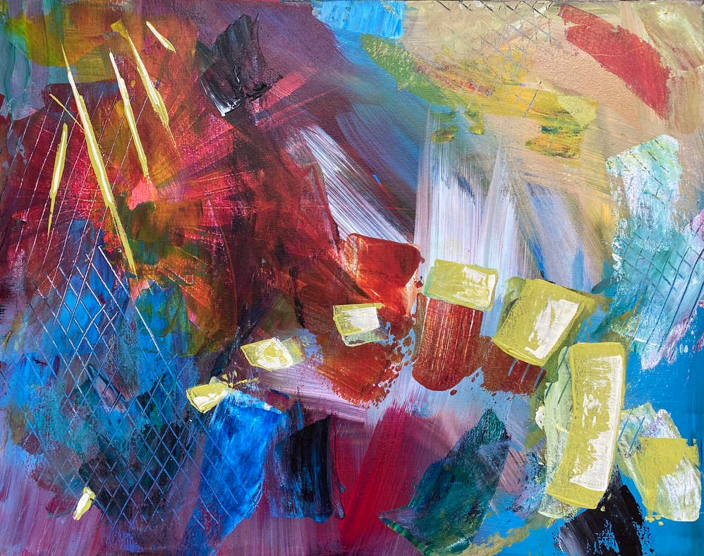 Red Yellow Blue Explosion by Patti Groome, Image 1.