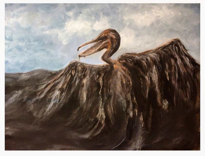 Oil Bird, 2015 by Ethan Garton, Image 1.
