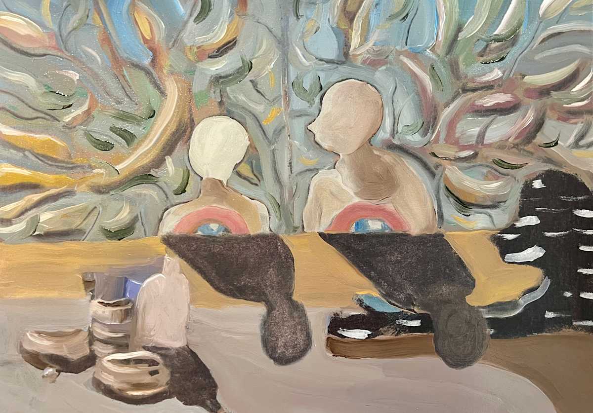 Studio Visit, 2023 by Ethan Garton, Image 1.