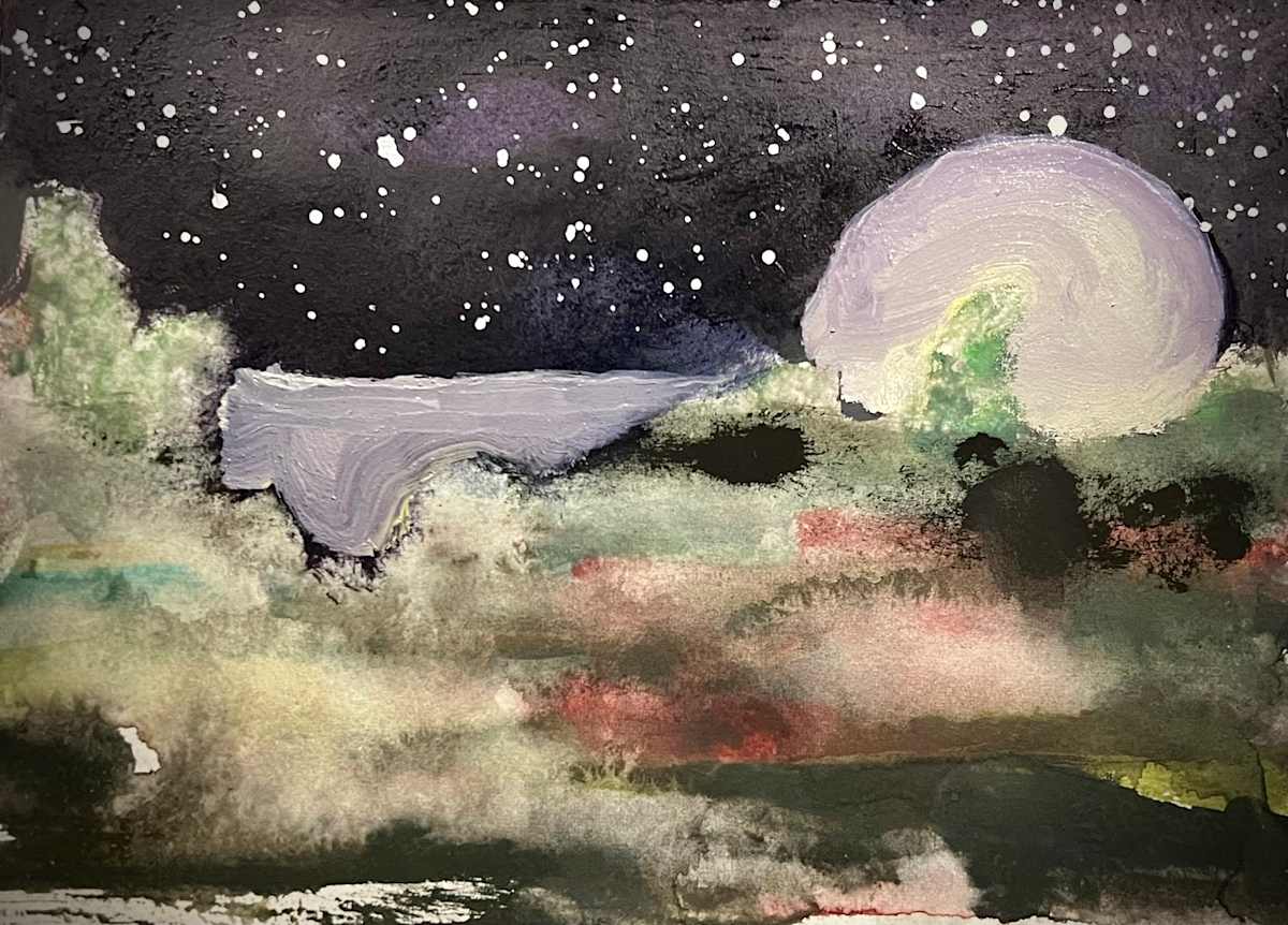 Full Moon Lake, 2023 by Ethan Garton, Image 1.