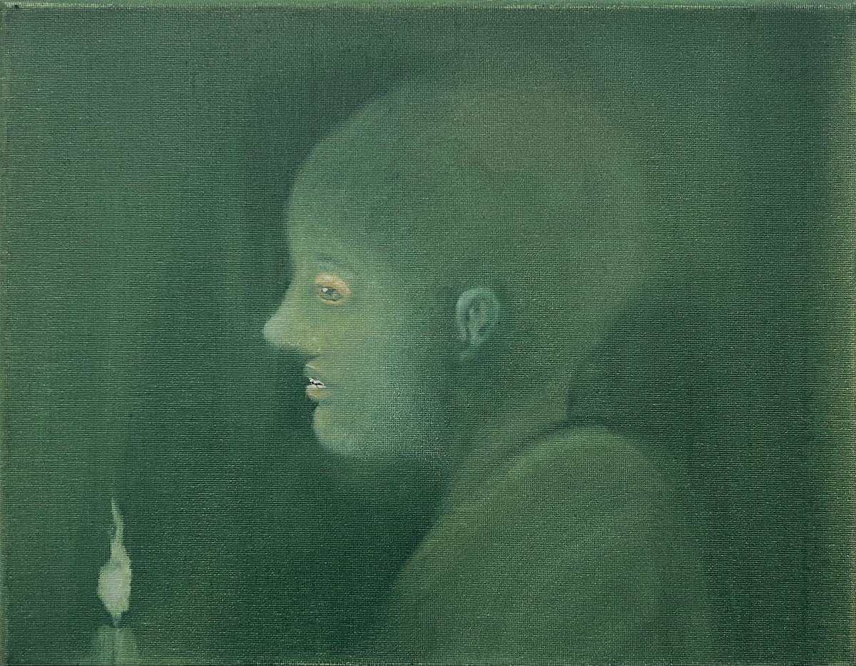 Green, 2023 by Ethan Garton, Image 1.