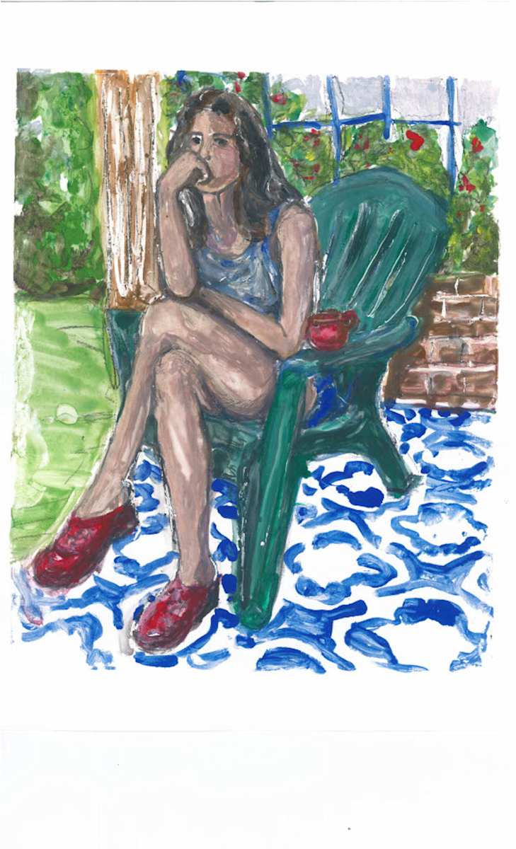 Contemplating the Day by Doris Kapner, Image 1.