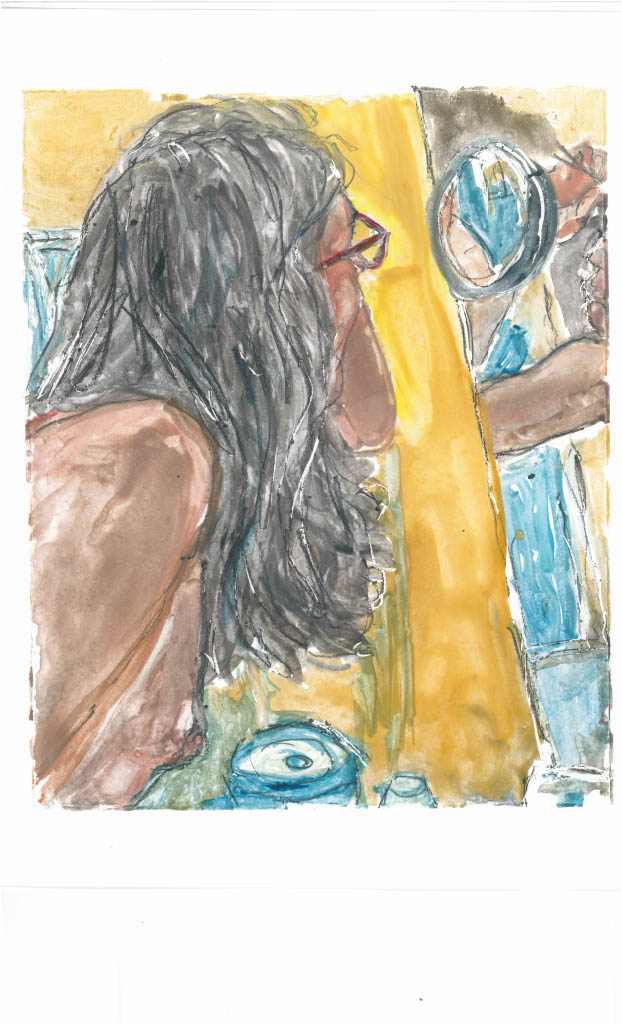 Plucking Brows by Doris Kapner, Image 1.