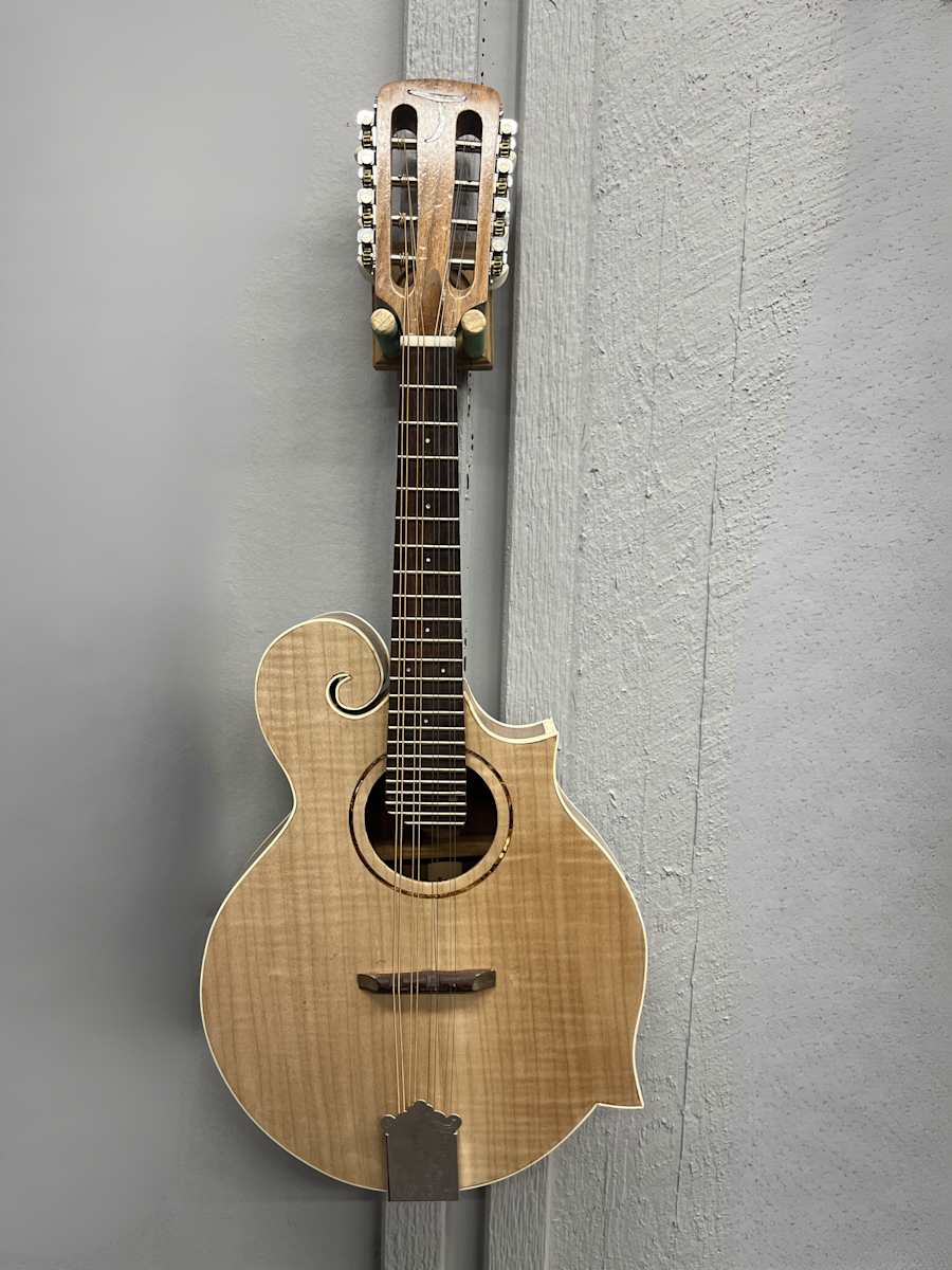 SJ Custom 8-String Mandolin by Steve Jordan, Image 2.