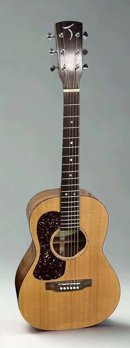SJ 6-String Acoustic Guitar by Steve Jordan, Image 1.