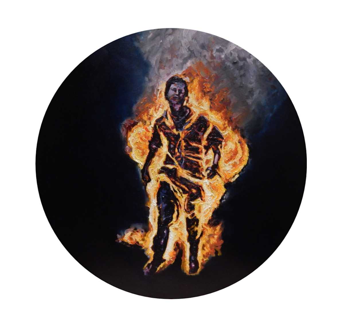 HELL (Hombre en llamas) X by Enrique Minjares Padilla, Image 1.