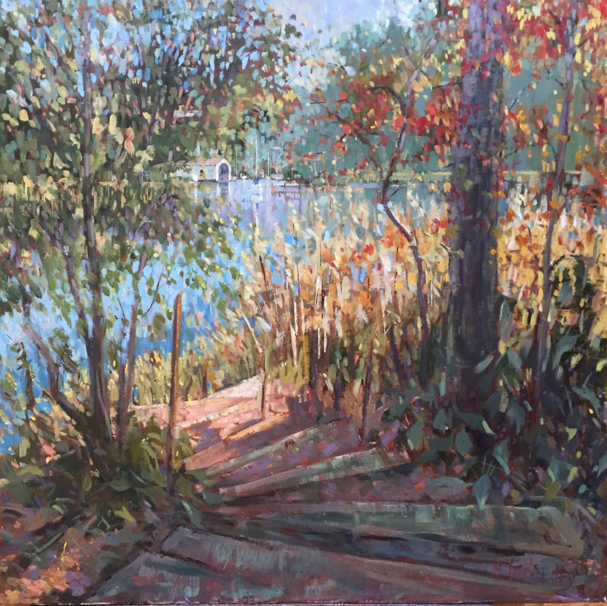 Creek View by Nancy Tankersley 