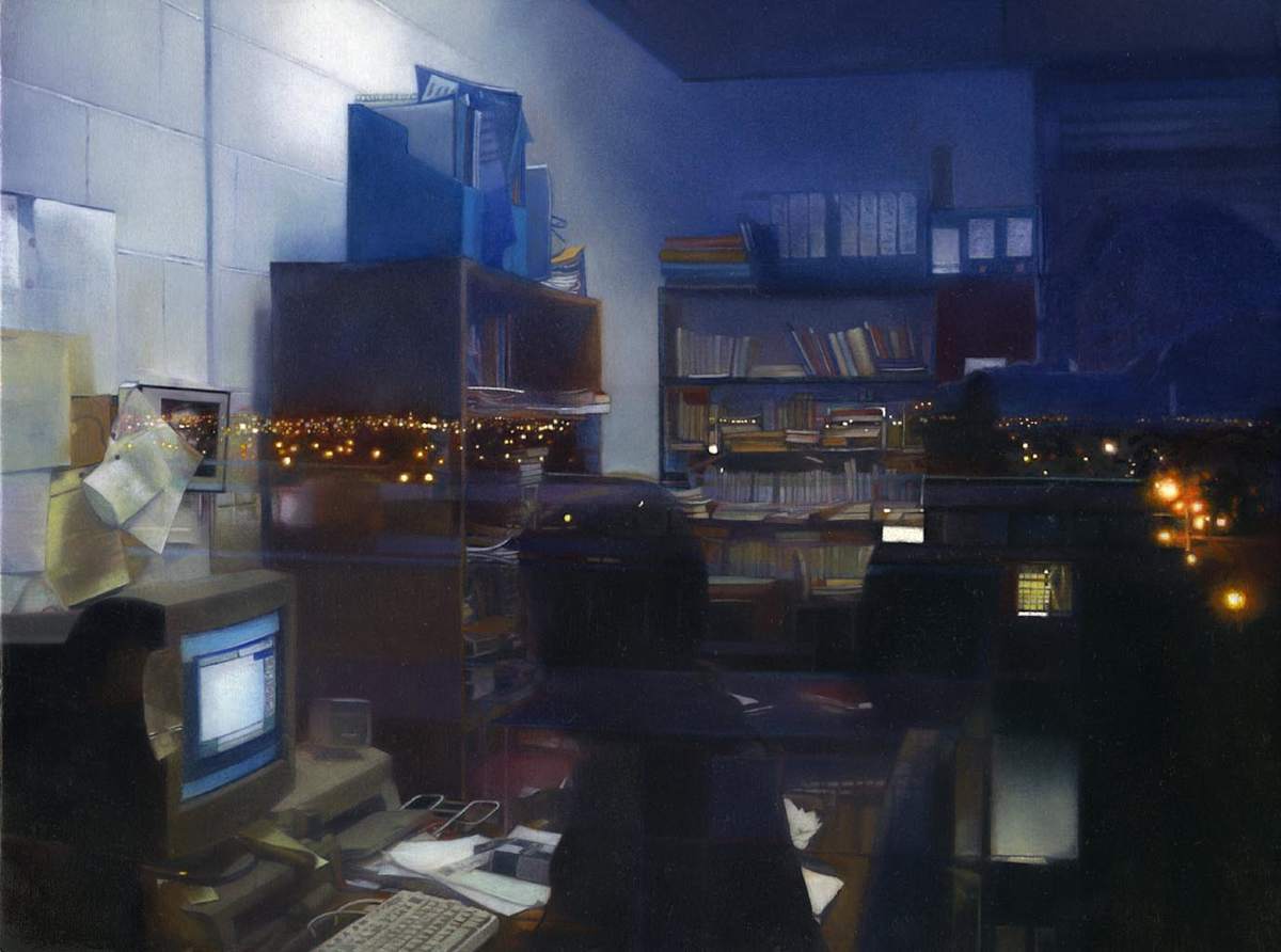 Night Office by Claire Kerr, Image 1.