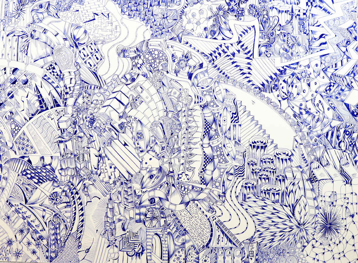 Blue Mirror 2 by Sam Noten - Samantha V.P. Noten, Image 1.