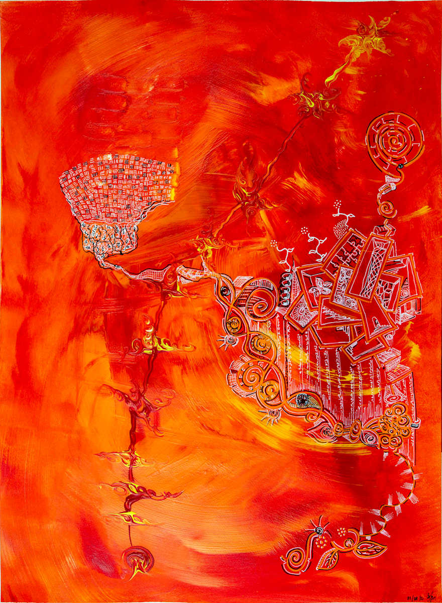 Inner Warrior by Sam Noten - Samantha V.P. Noten, Image 1.