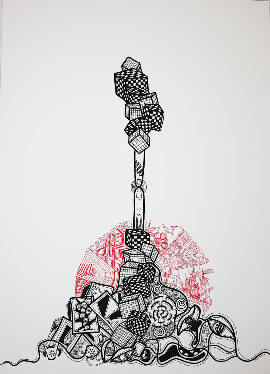 Phase 1 -  Black and White by Sam Noten - Samantha V.P. Noten, Image 1.
