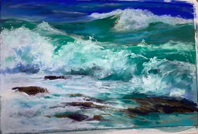 Sea To Serenity UNFRAMED by patsy culver, Image 1.