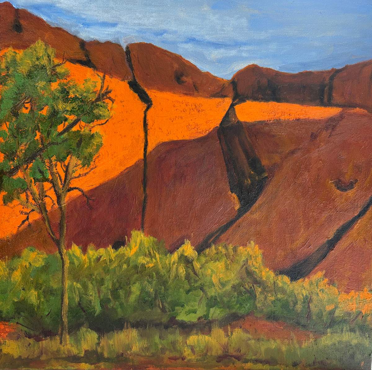 Uluru: The Sacred Glow by patsy culver, Image 1.