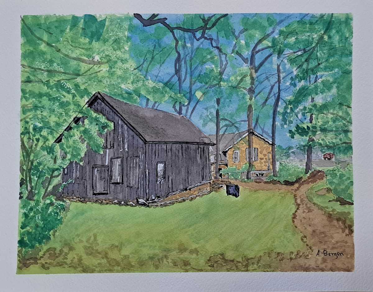 Barn by the Bruce Trail by Abra Bergen, Image 1.