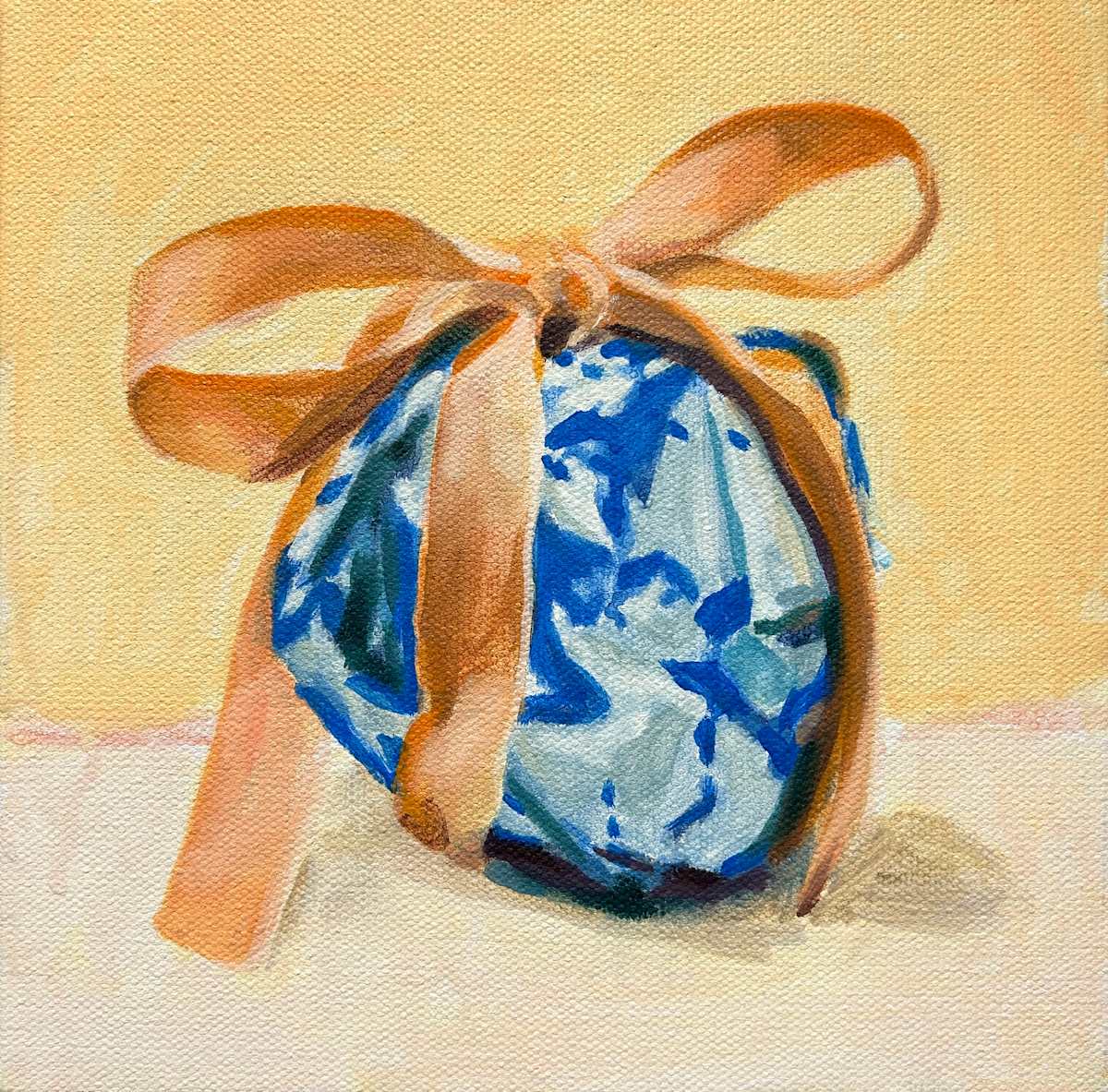 Wrapped In Blossoms: Pink Bow by Ariel Davis, Image 1.