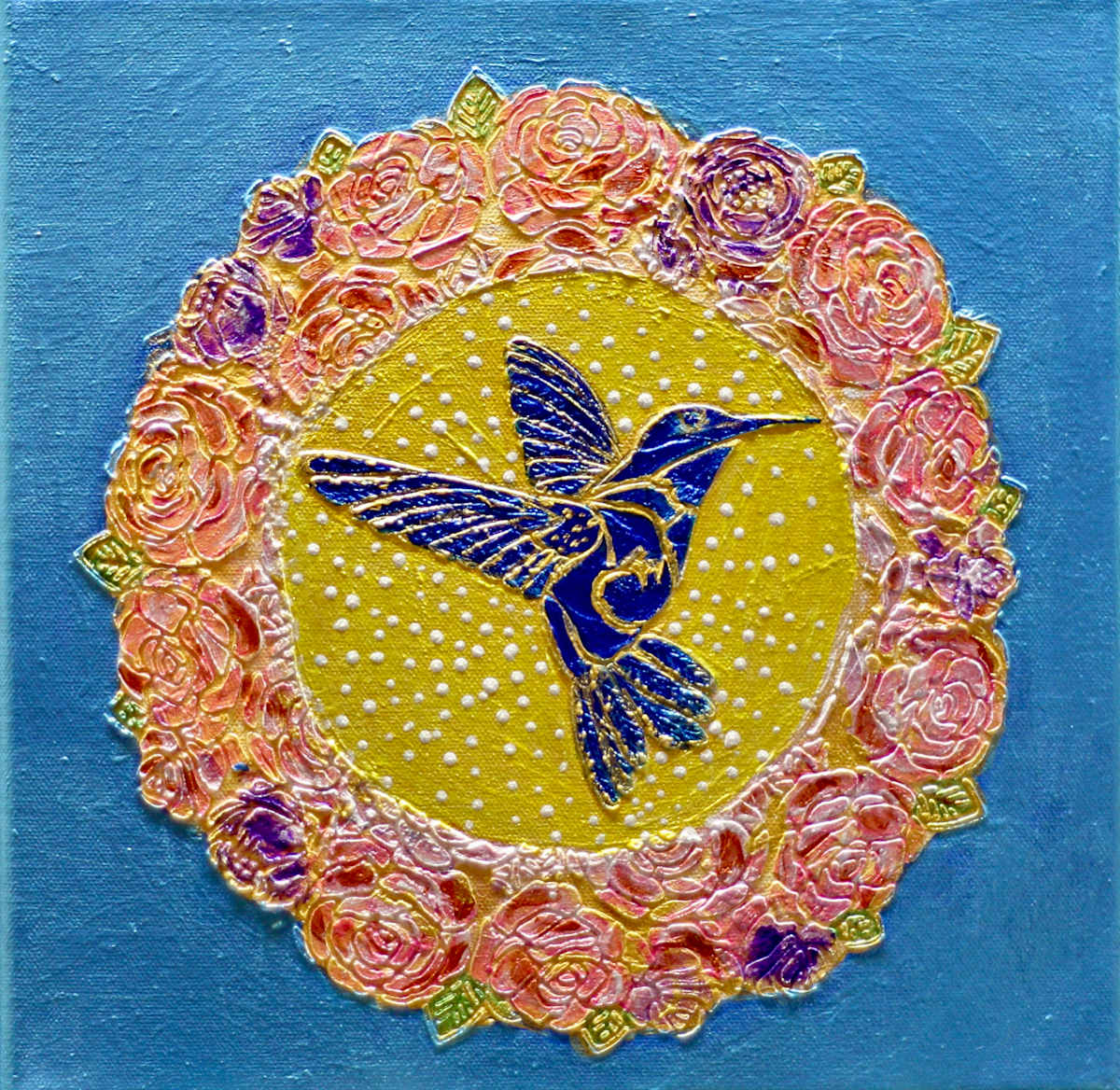 Tiny and mighty Humming bird by Nedra Russ, Image 1.