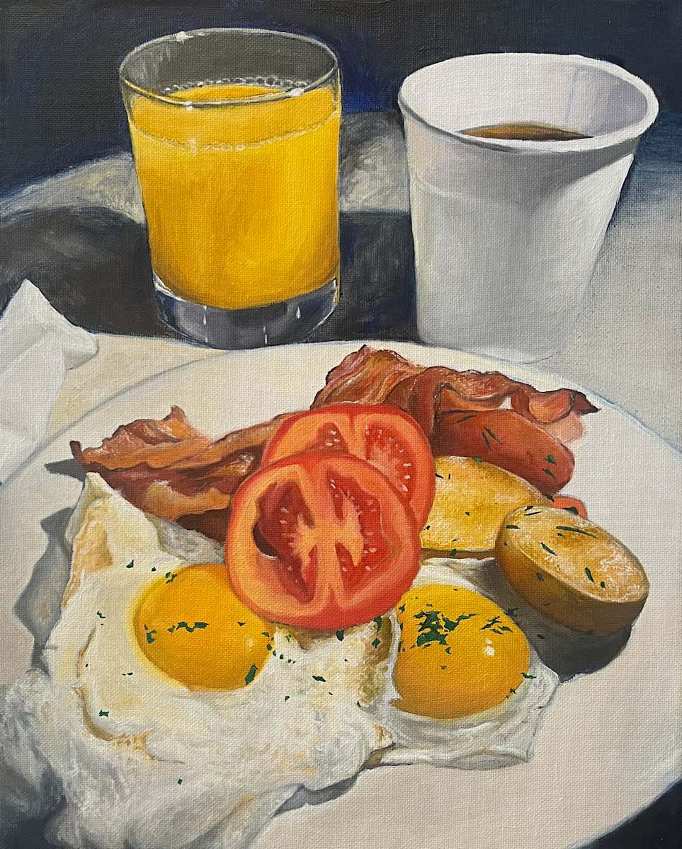 Hotel Breakfast by Athena Cooper, Image 1.