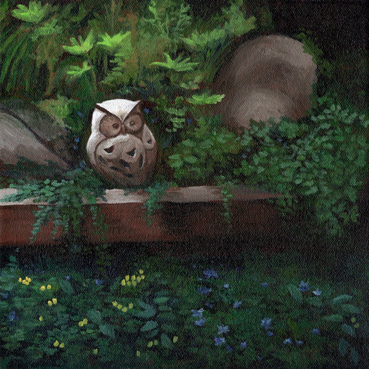 Watchful Owl by Athena Cooper 