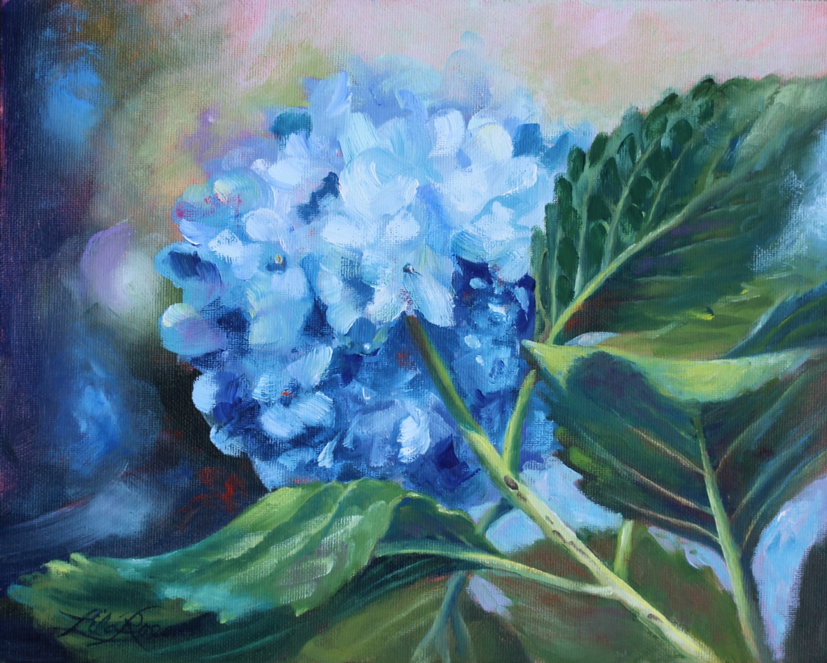 Blue lush by Rose S. Kennedy 