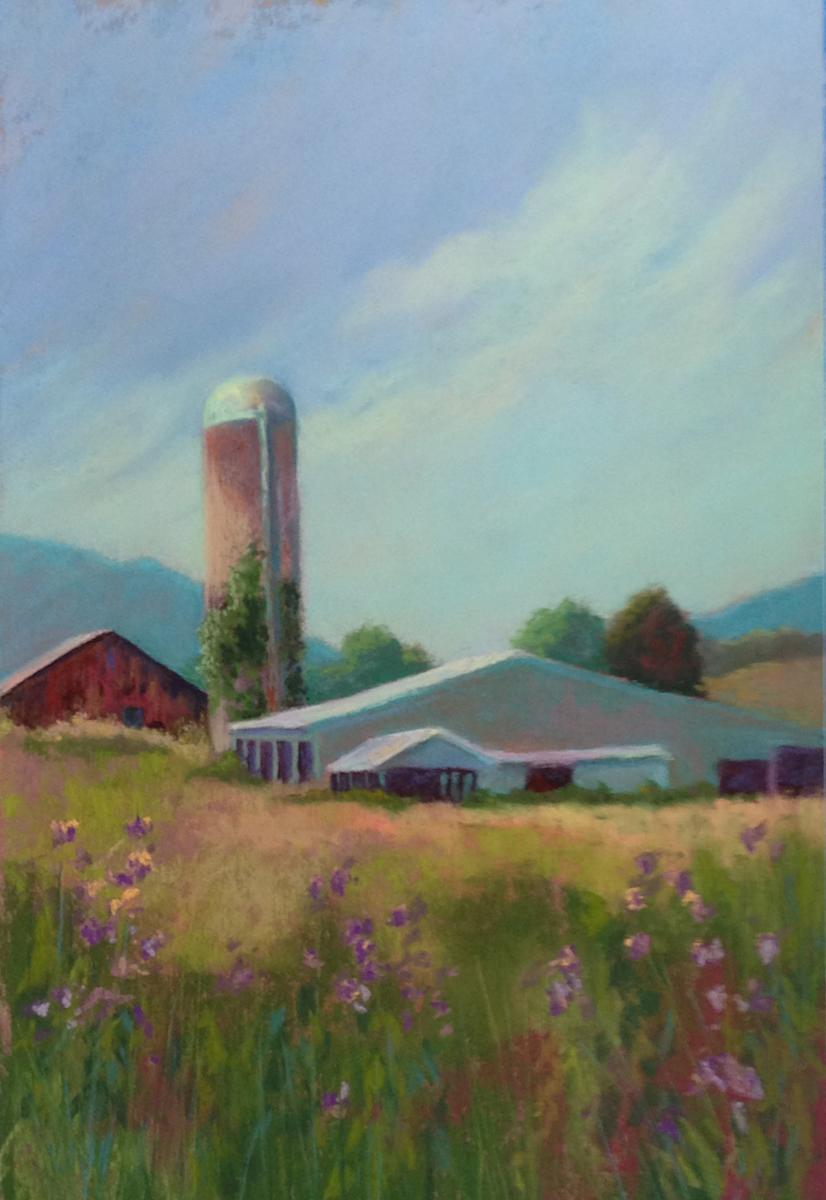 Summer Silo by Rose S. Kennedy, Image 1.
