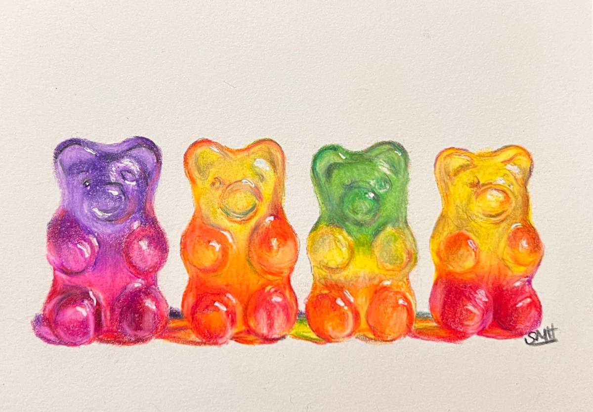 Gummy Bear Rainbow by Stephanie Henry, Image 1.