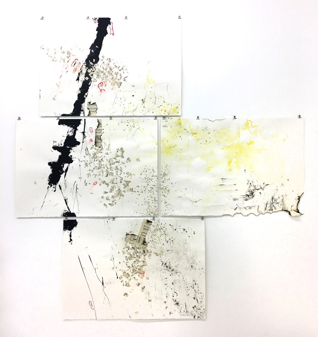 Broken Line Study Iii With Stompie Selibe By Artwork Archive It works by first dilating the white areas in the image and then eroding back by the same amount. artwork archive