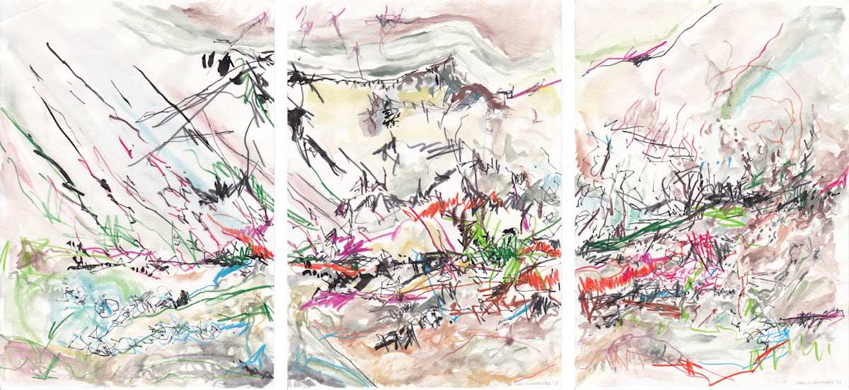 Colour Field 1 (Triptyche) by Marcus Neustetter, Image 1.