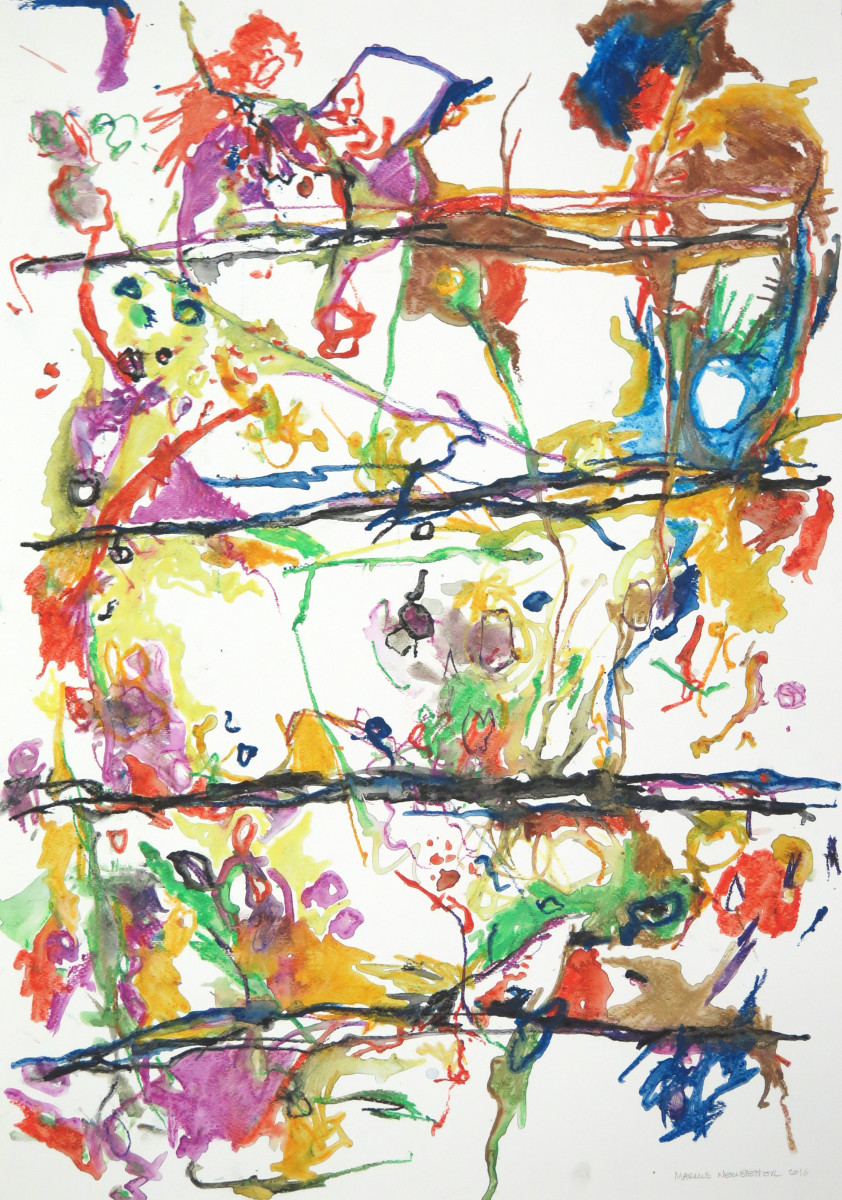 Expanded Colour Field III by Marcus Neustetter 