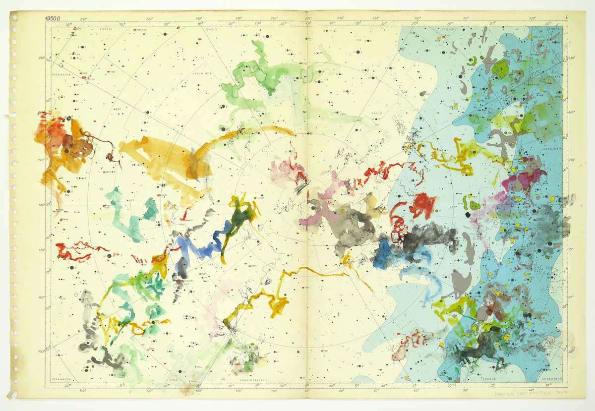 Exploring 1950 Celestial Maps  I by Marcus Neustetter, Image 1.