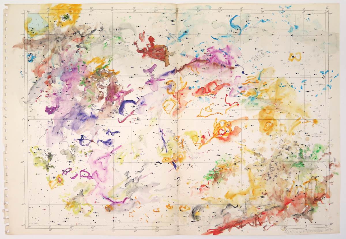 Exploring 1950 Celestial Maps VI by Marcus Neustetter, Image 1.