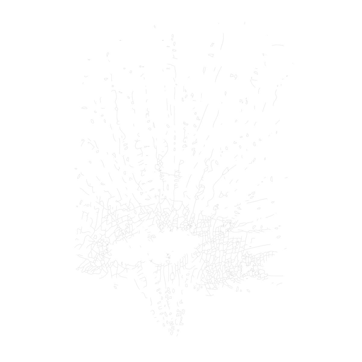 Imaginary Celestial Karoo Drawing by Marcus Neustetter, Image 1.