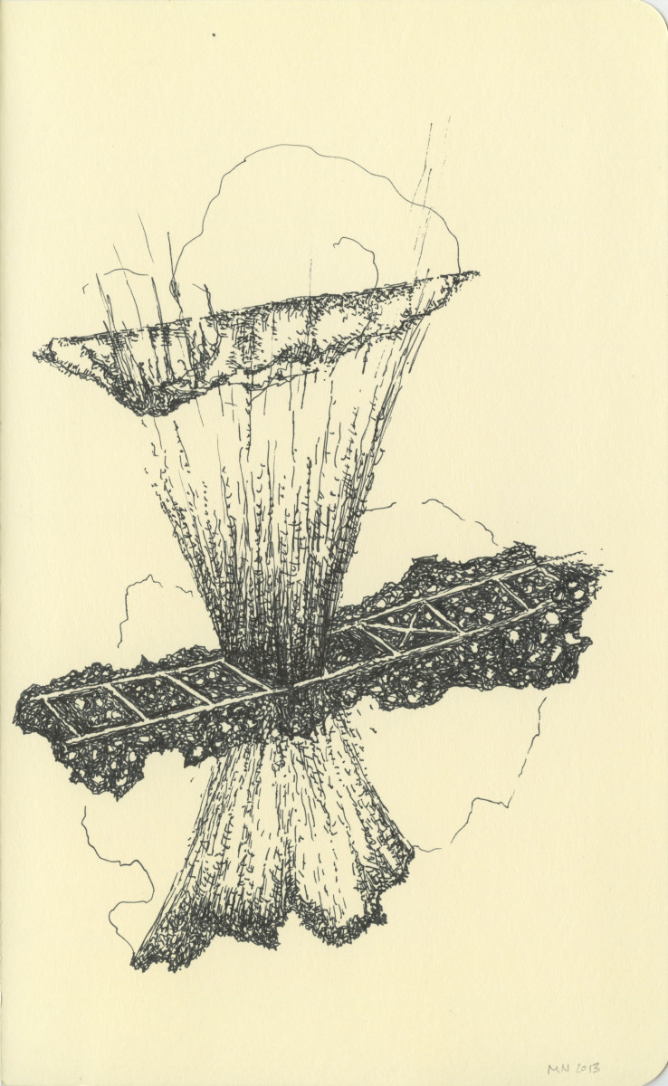 Kaboega Drawing 13 by Marcus Neustetter 