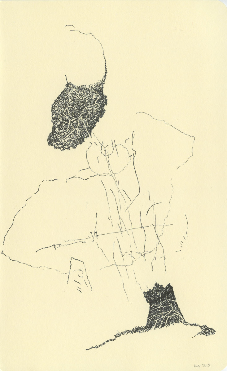 Kaboega Drawing 8 by Marcus Neustetter 