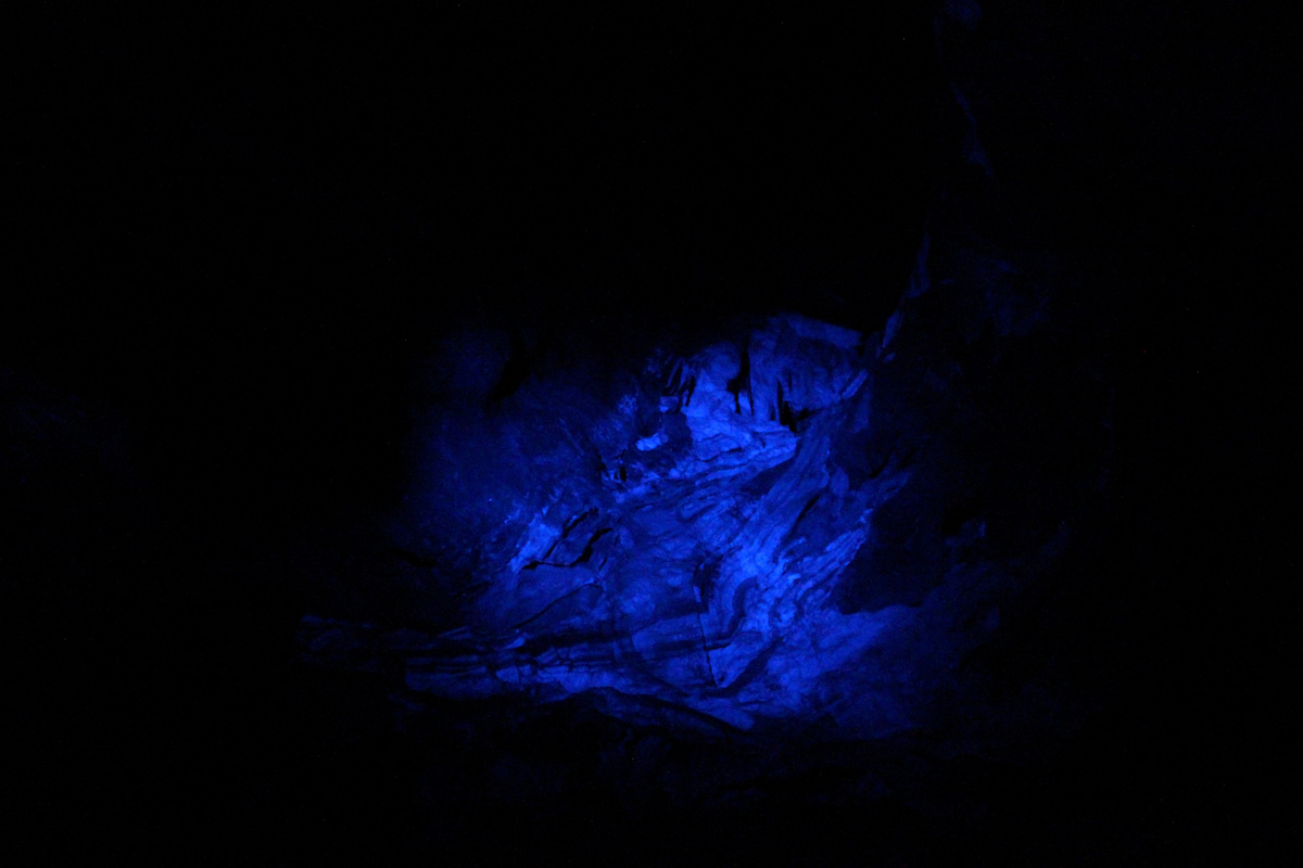 Cave Projection by Marcus Neustetter, Image 1.