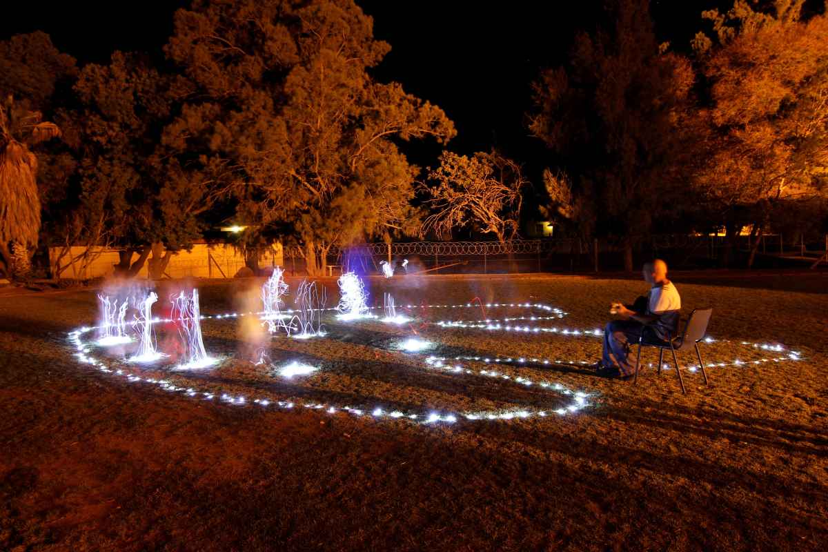 Pre-dinosaur Footprint Dance by Marcus Neustetter 