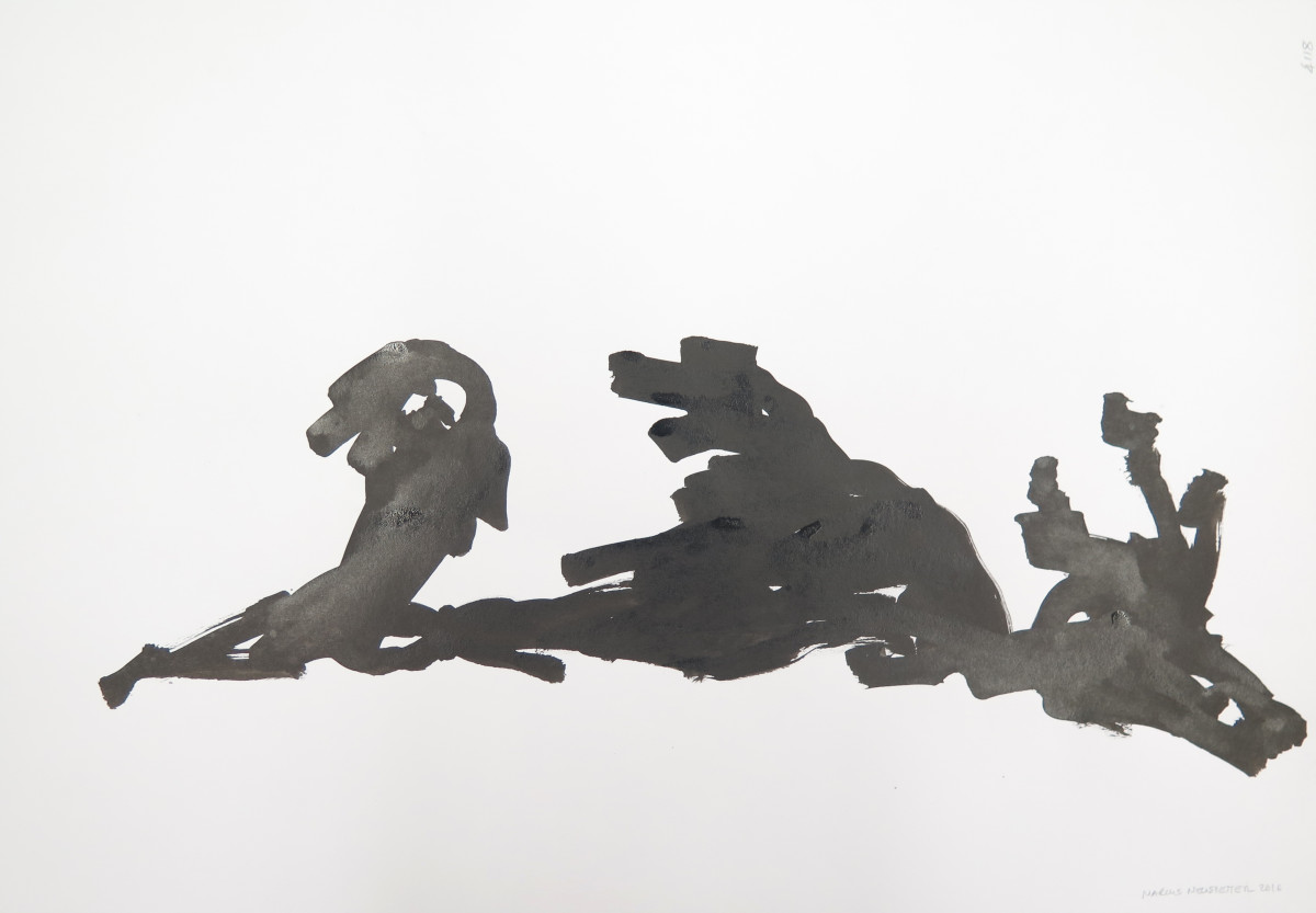 Shadow Sketch 13 (Series 3) by Marcus Neustetter 