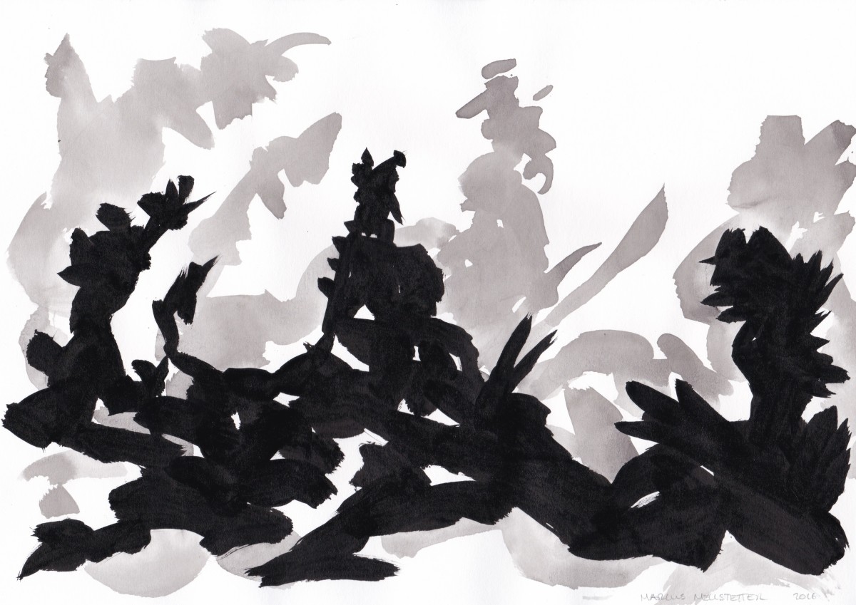 Shadow Sketch 5 by Marcus Neustetter 