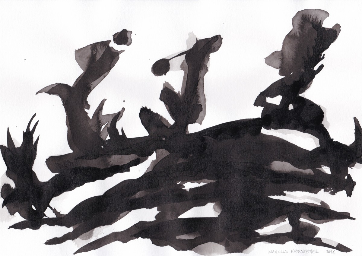 Shadow Sketch 8 by Marcus Neustetter 