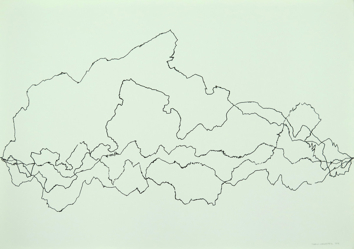 Topographical Motions V by Marcus Neustetter 