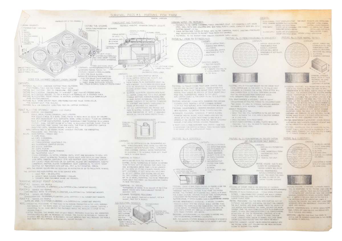 Survival Piece #3 Portable Fish Farm by Harrison Studio, Image 1.
