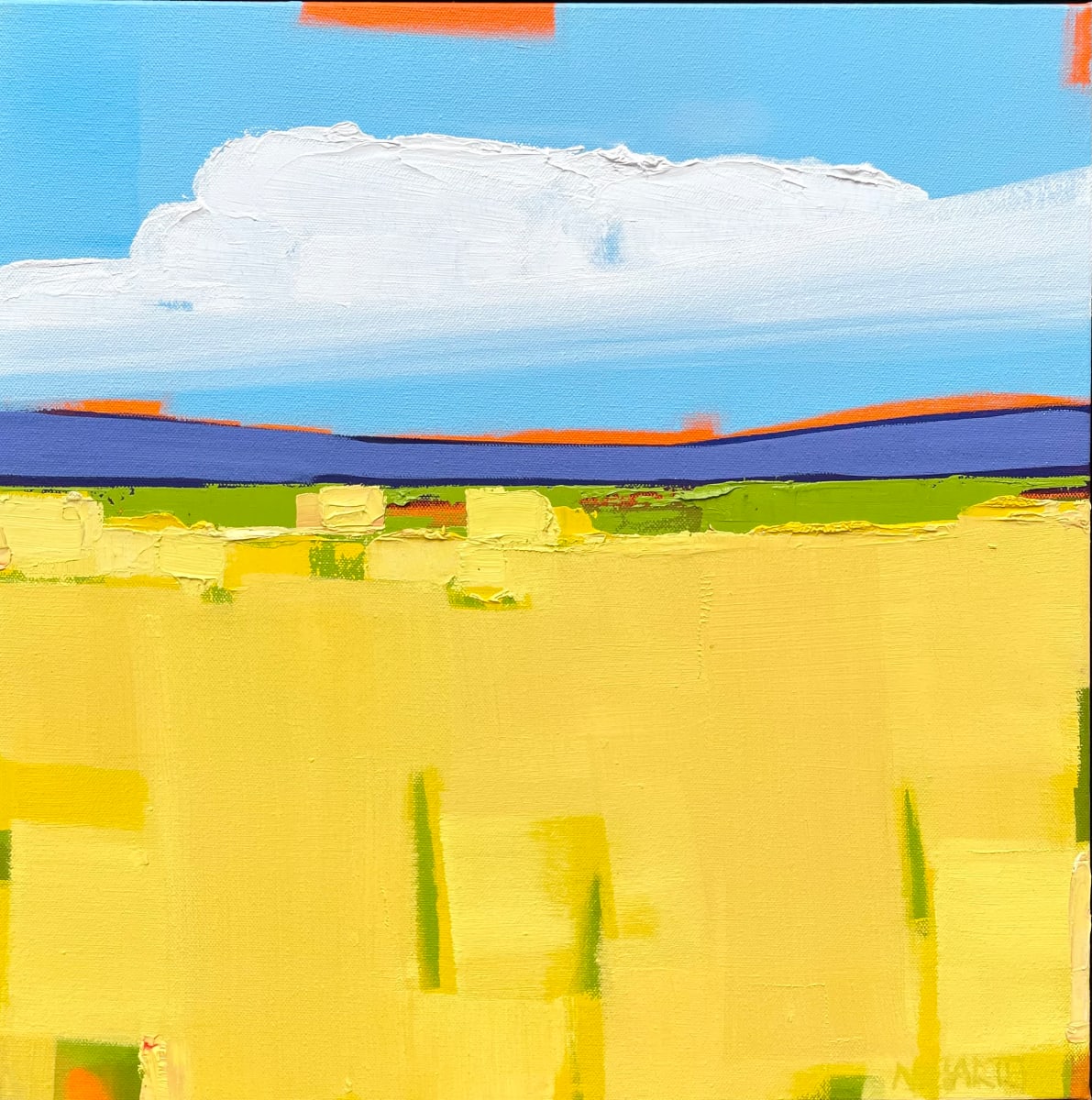 August Afternoon 2 by Nancy B. Hartley 